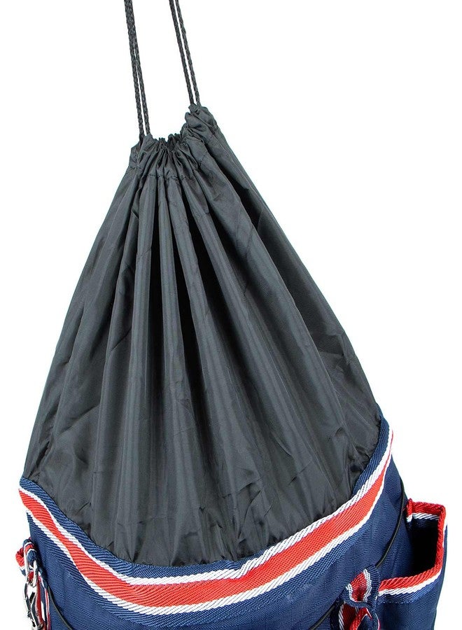 Jeffers Poplar Head Grooming Bag - Horse Grooming Organizer Tote with Pockets for Brushes, Tools, Clippers, Shampoo, Detangler - Stable Barn Kit Carrier for Horses, Pets, Livestock, Allegiance - Image 4